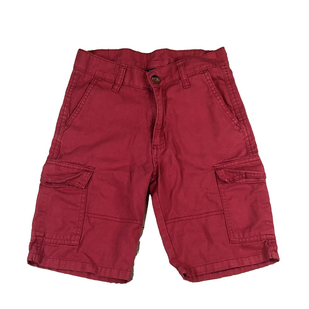 US Polo Assn‎ Boy's Cargo Shorts Navy Blue Size 6 100% Cotton Preppy Golf School